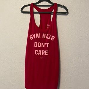 Racer back workout top